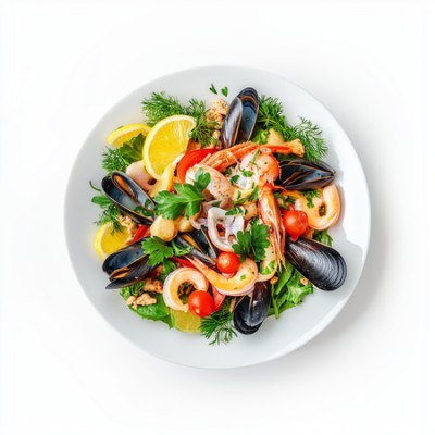 Фирменное блюдо Морской гриль прованс - купить в Холодных Ключах